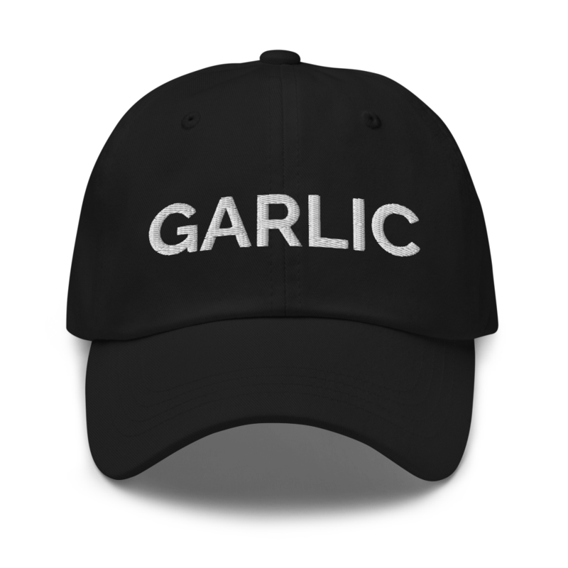 Garlic Hat - Black