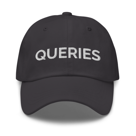 Queries Hat - Dark Grey