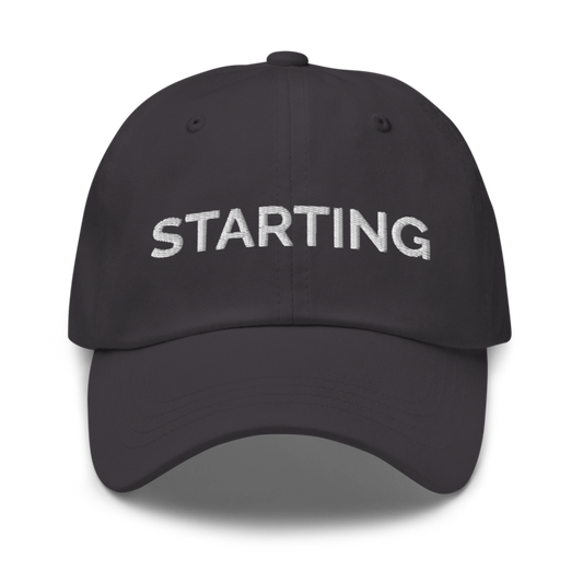 Starting Hat - Dark Grey