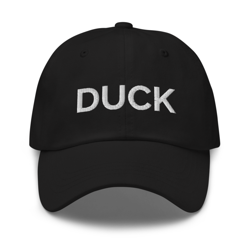 Duck Hat - Black