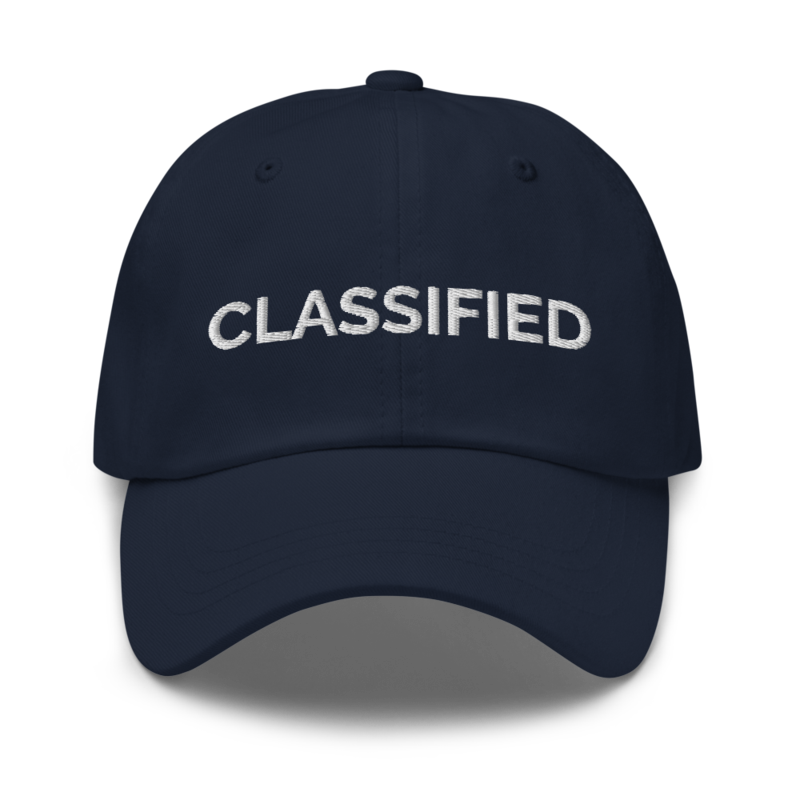 Classified Hat - Navy