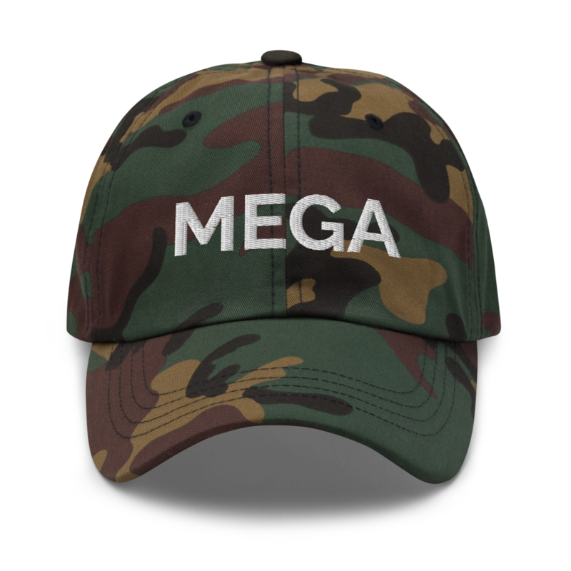 Mega Hat - Green Camo