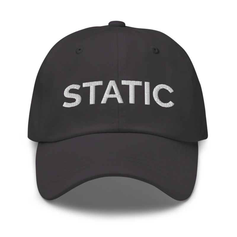 Static Hat - Dark Grey