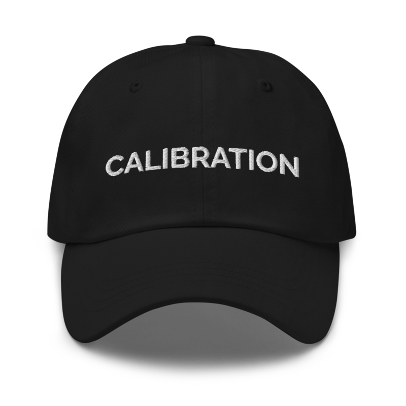Calibration Hat - Black