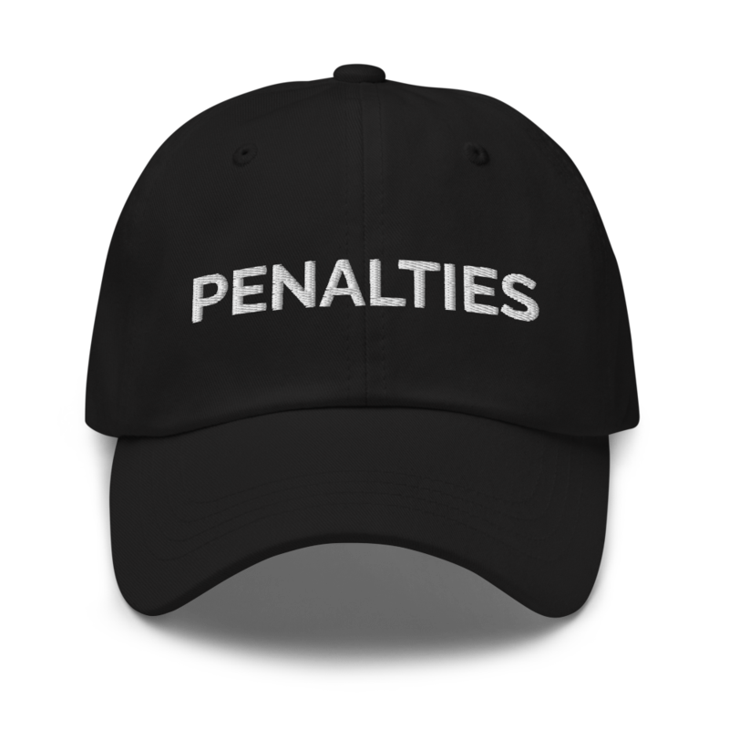 Penalties Hat - Black