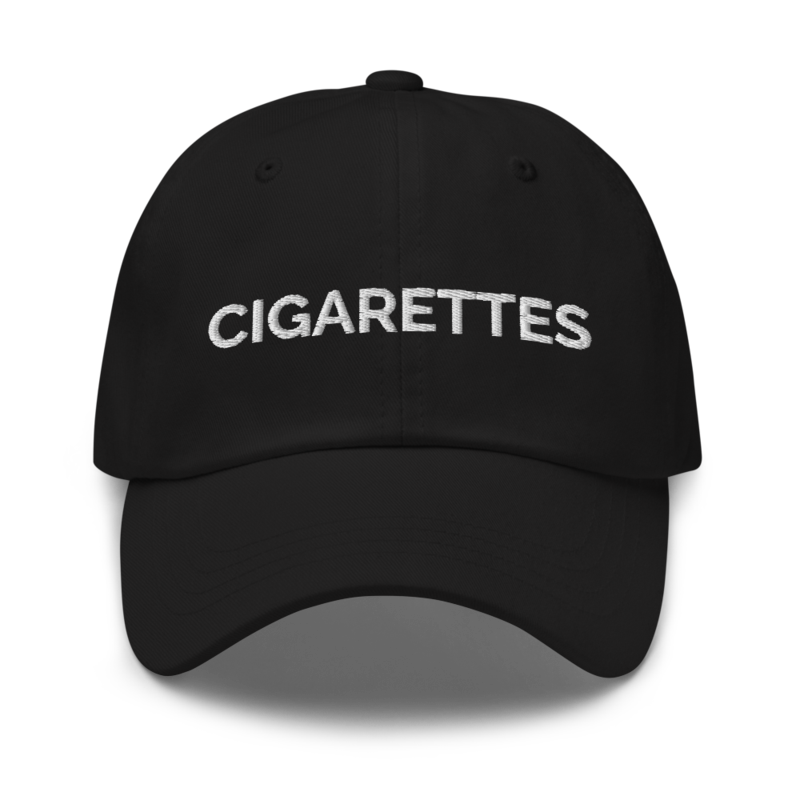 Cigarettes Hat - Black