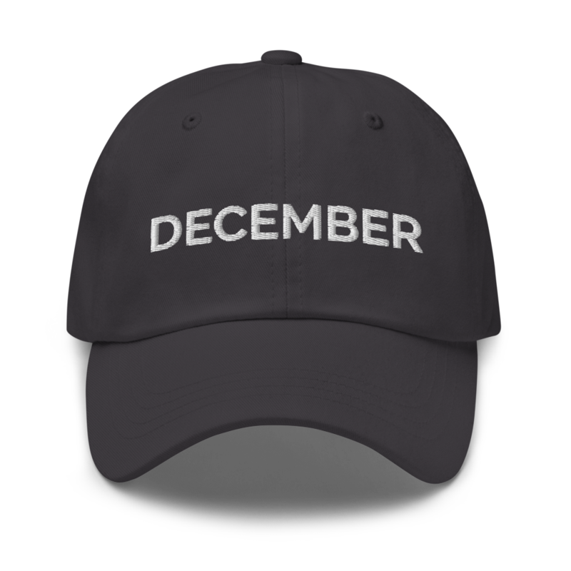 December Hat - Dark Grey