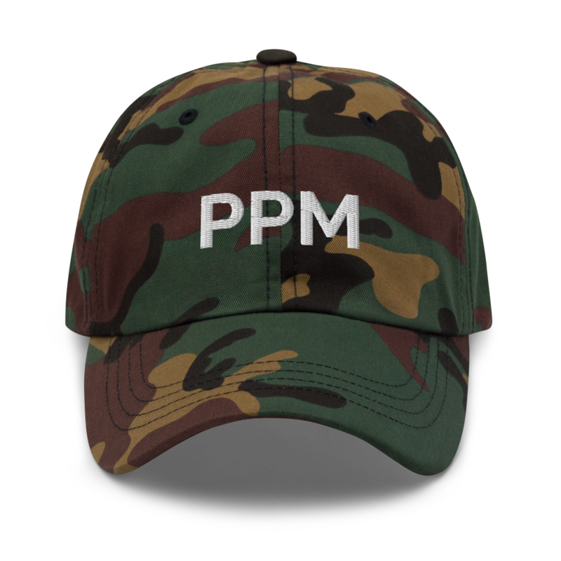 Ppm Hat - Green Camo
