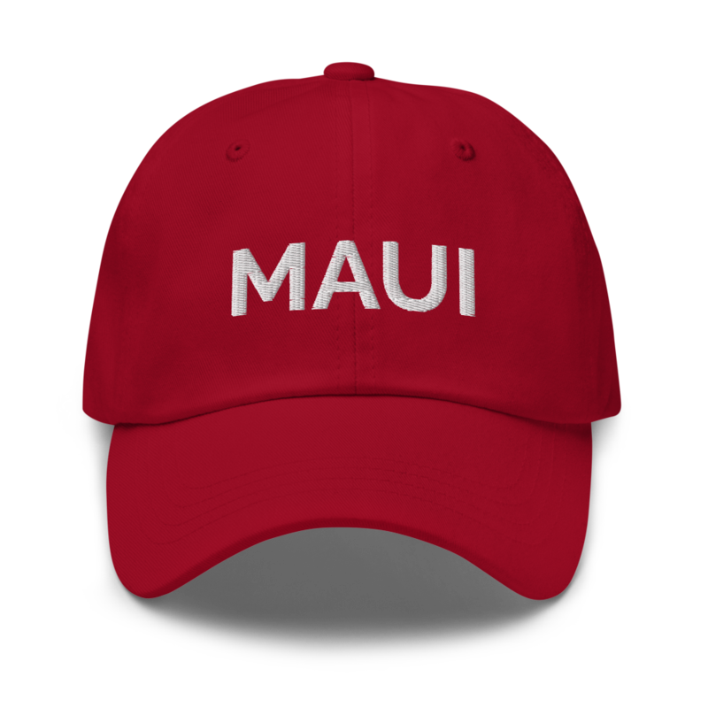 Maui Hat - Cranberry