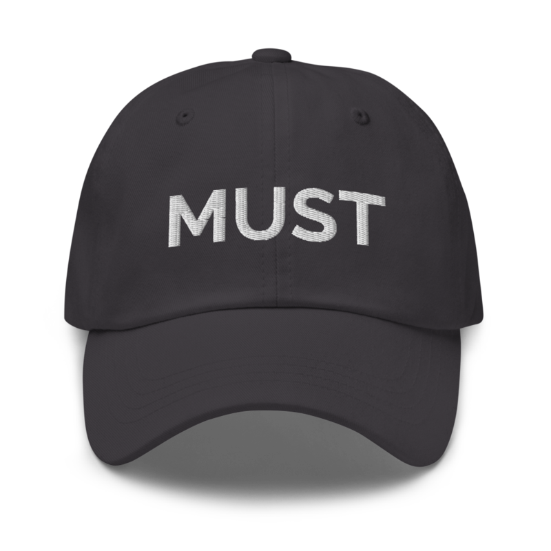 Must Hat - Dark Grey