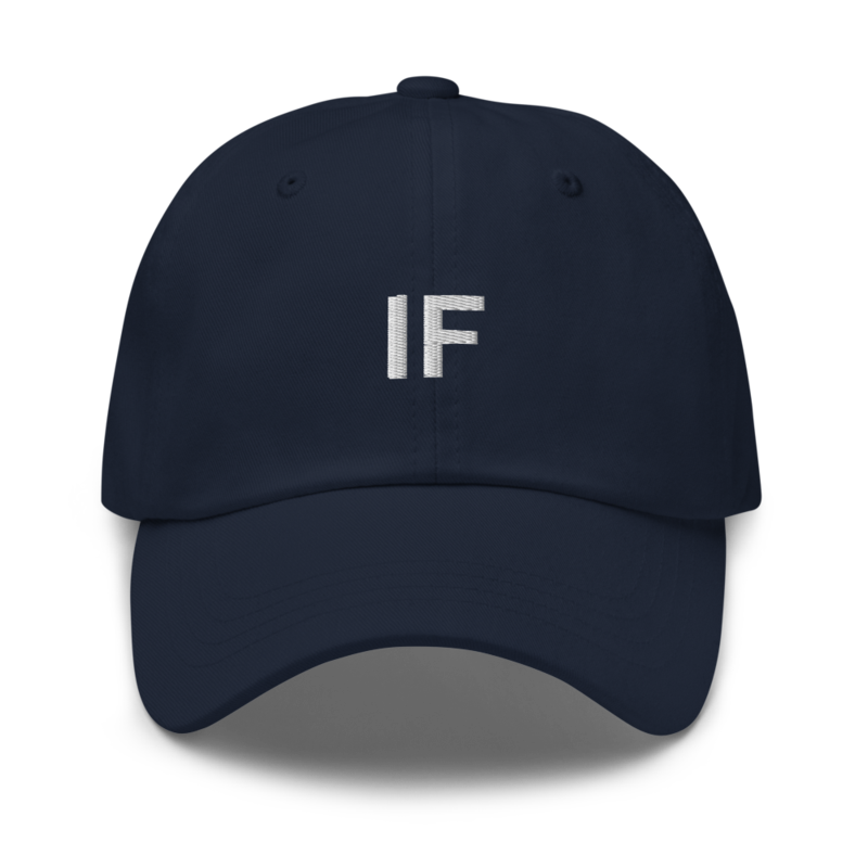 If Hat - Navy