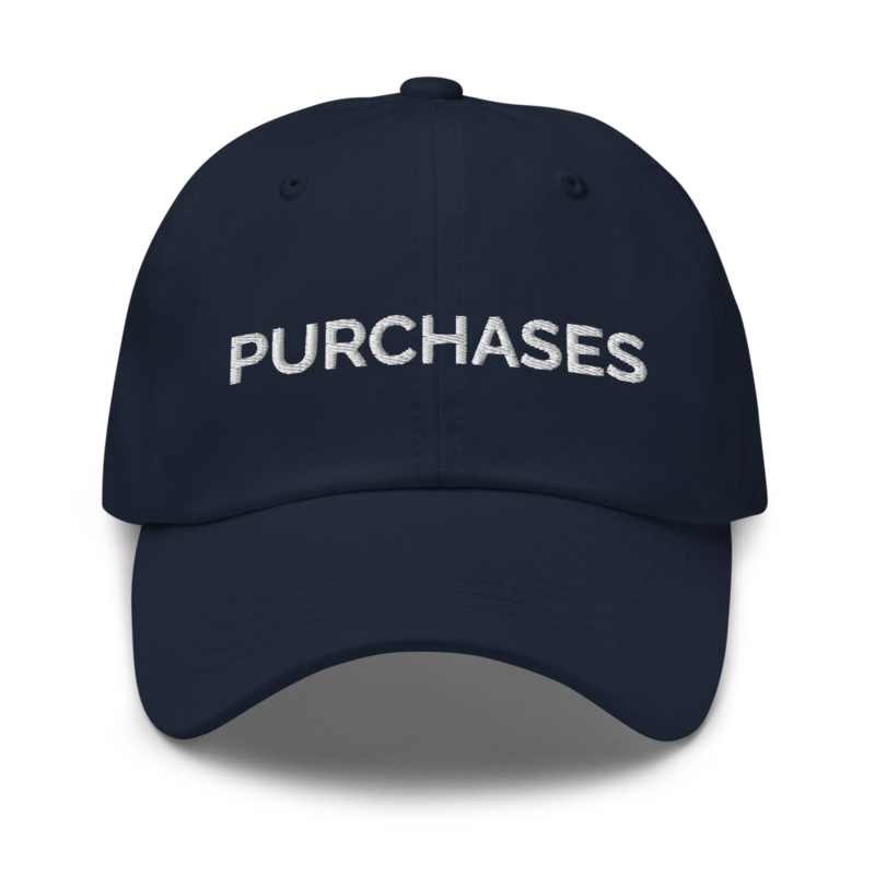 Purchases Hat - Navy