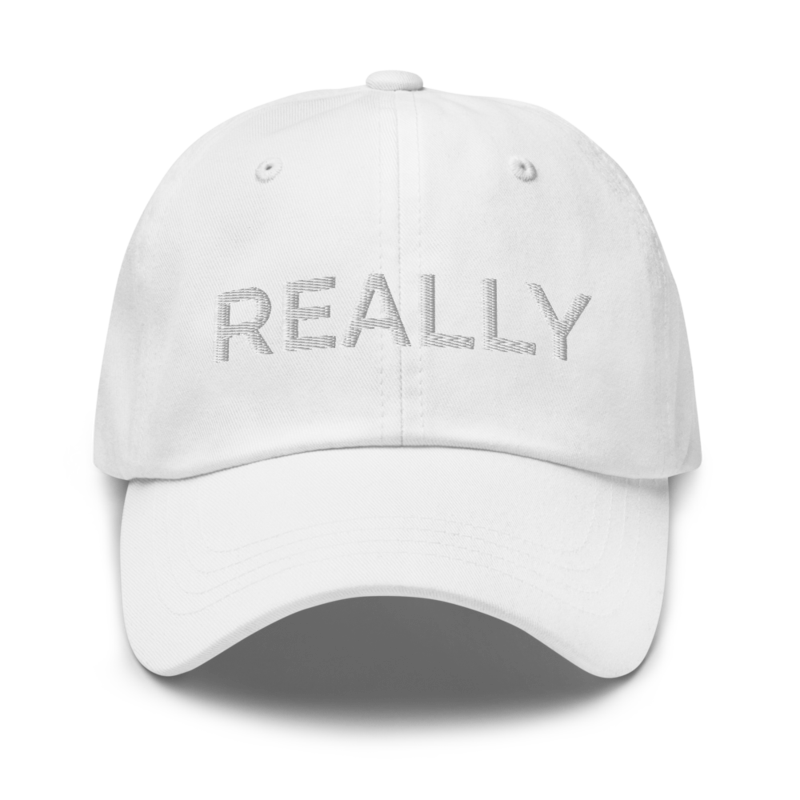 Really Hat - White