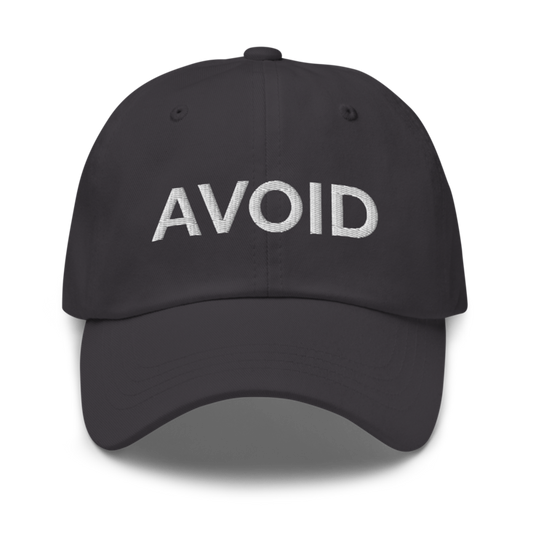Avoid Hat - Dark Grey