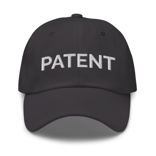Patent Hat - Dark Grey