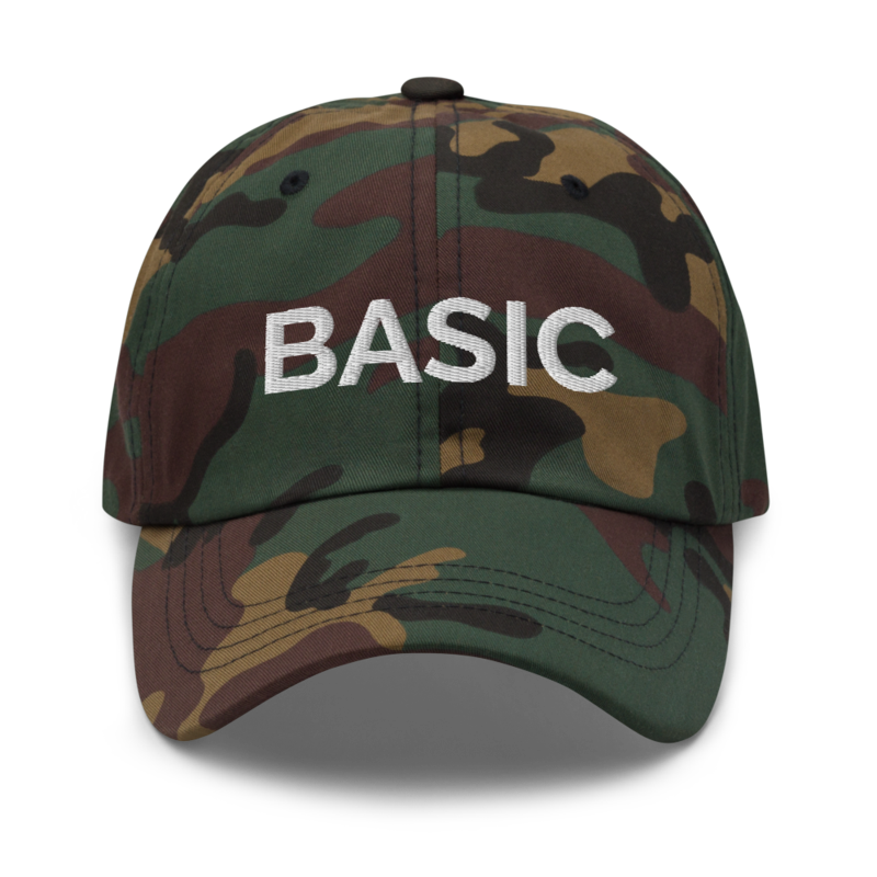 Basic Hat - Green Camo