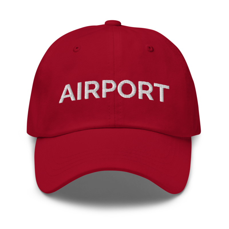 Airport Hat - Cranberry