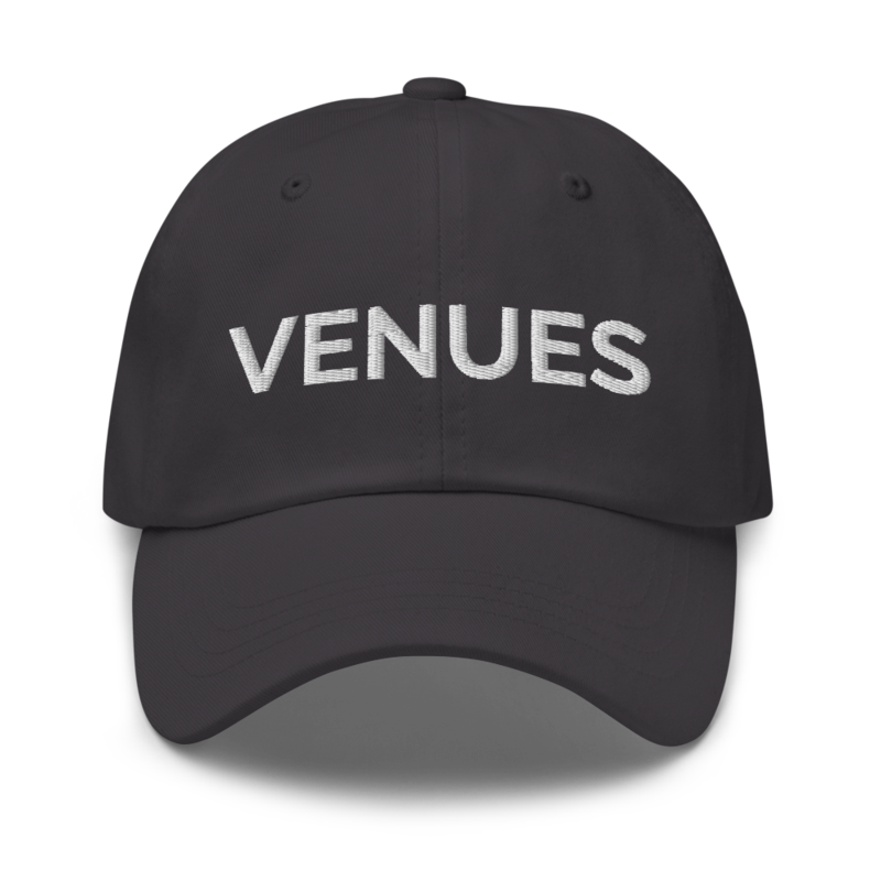 Venues Hat - Dark Grey