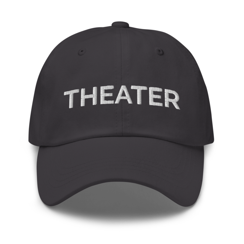 Theater Hat - Dark Grey