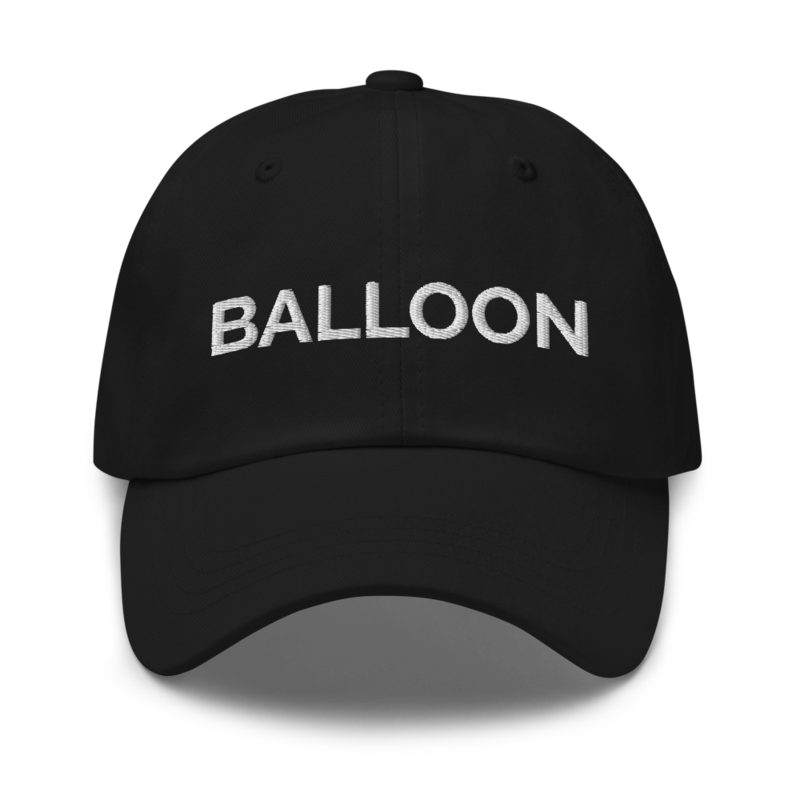 Balloon Hat - Black