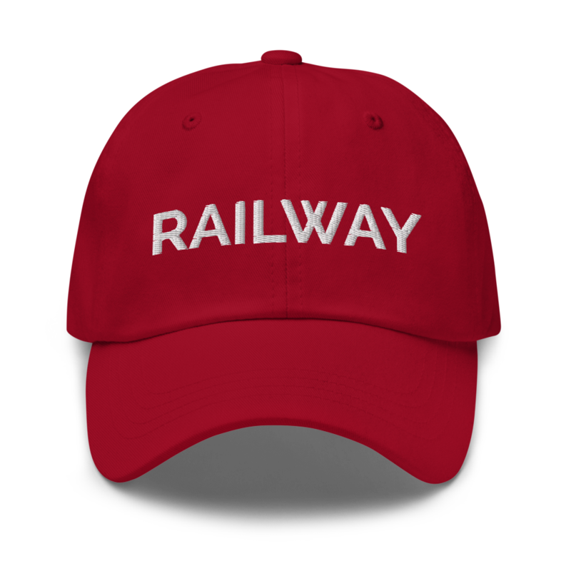 Railway Hat - Cranberry