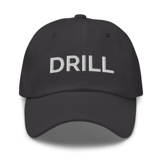 Drill Hat - Dark Grey