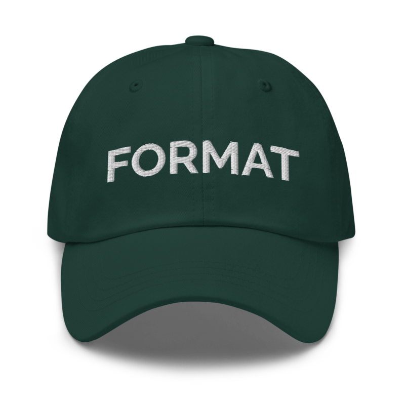 Format Hat - Spruce