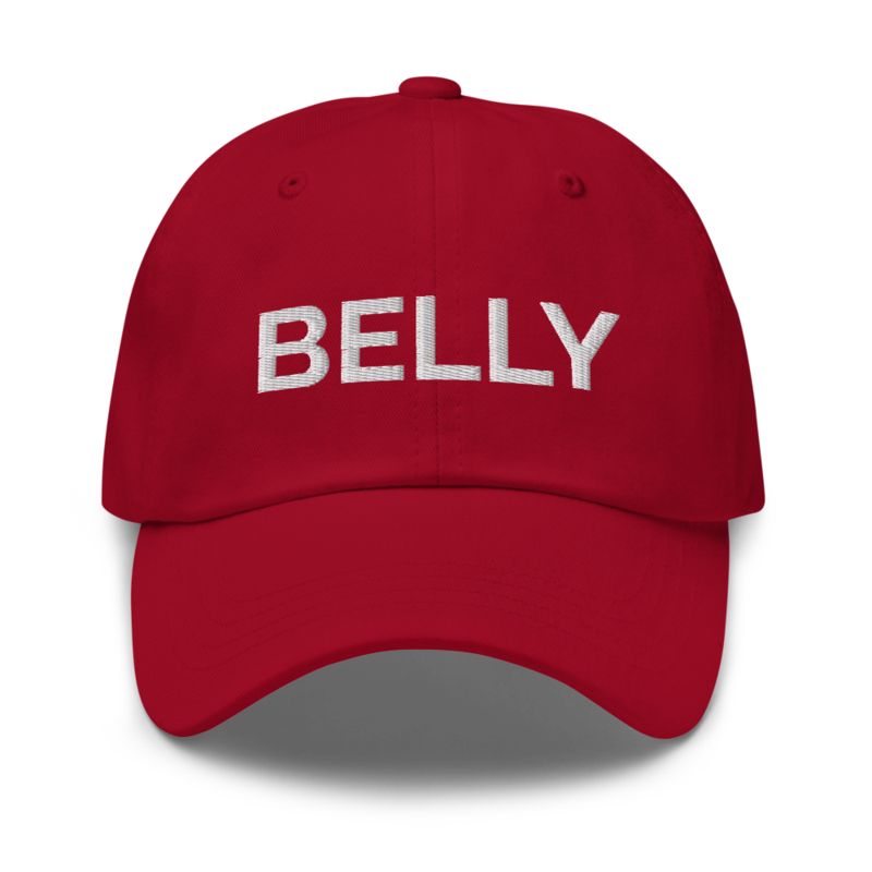 Belly Hat - Cranberry