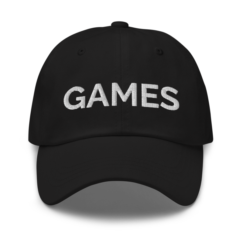 Games Hat - Black