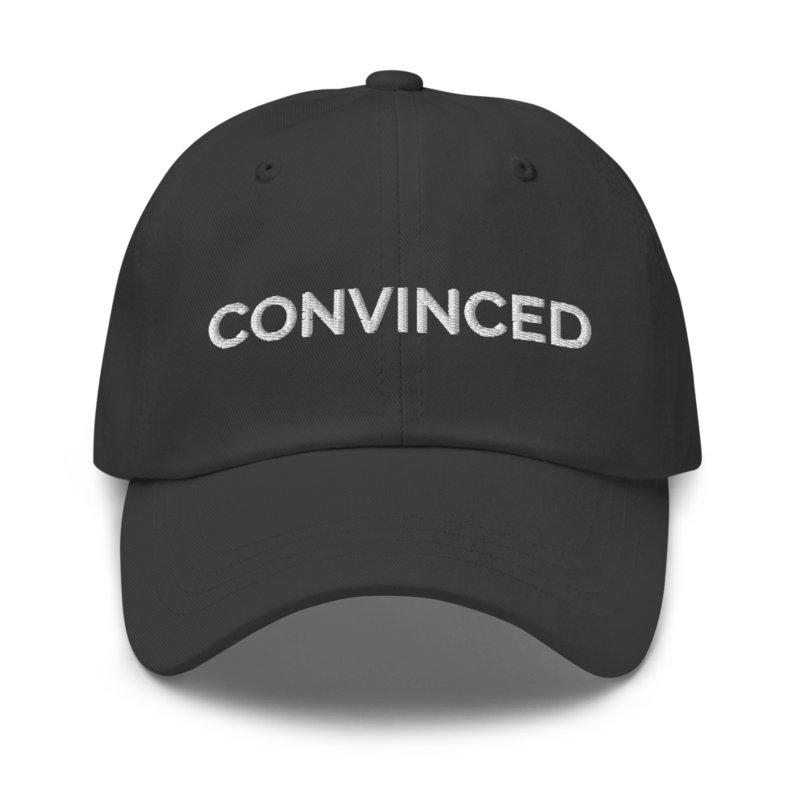 Convinced Hat - Dark Grey