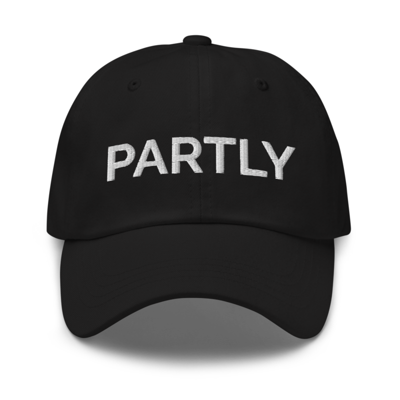 Partly Hat - Black