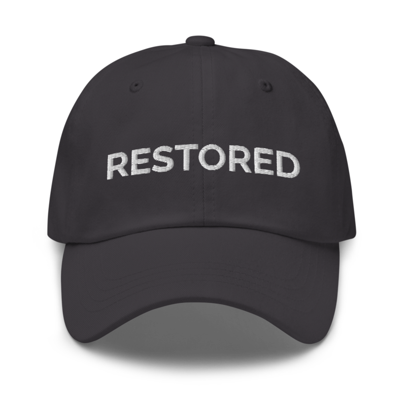 Restored Hat - Dark Grey