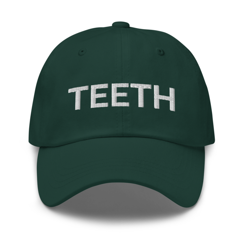 Teeth Hat - Spruce