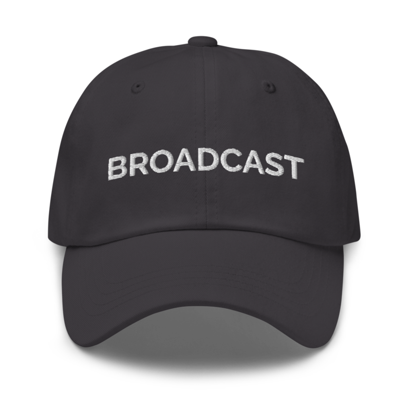 Broadcast Hat - Dark Grey