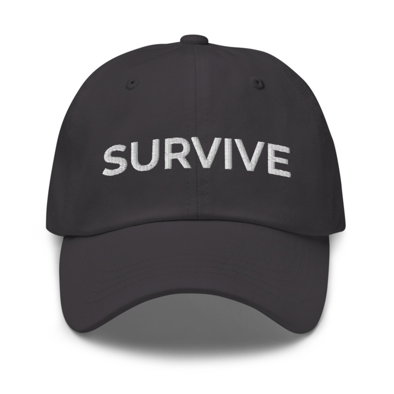 Survive Hat - Dark Grey