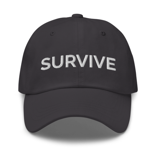 Survive Hat - Dark Grey