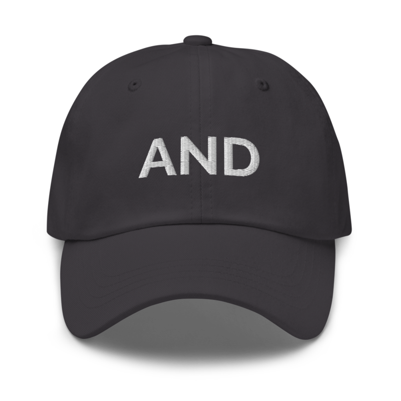 And Hat - Dark Grey