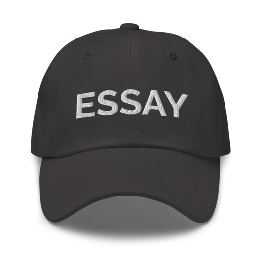Essay Hat - Dark Grey