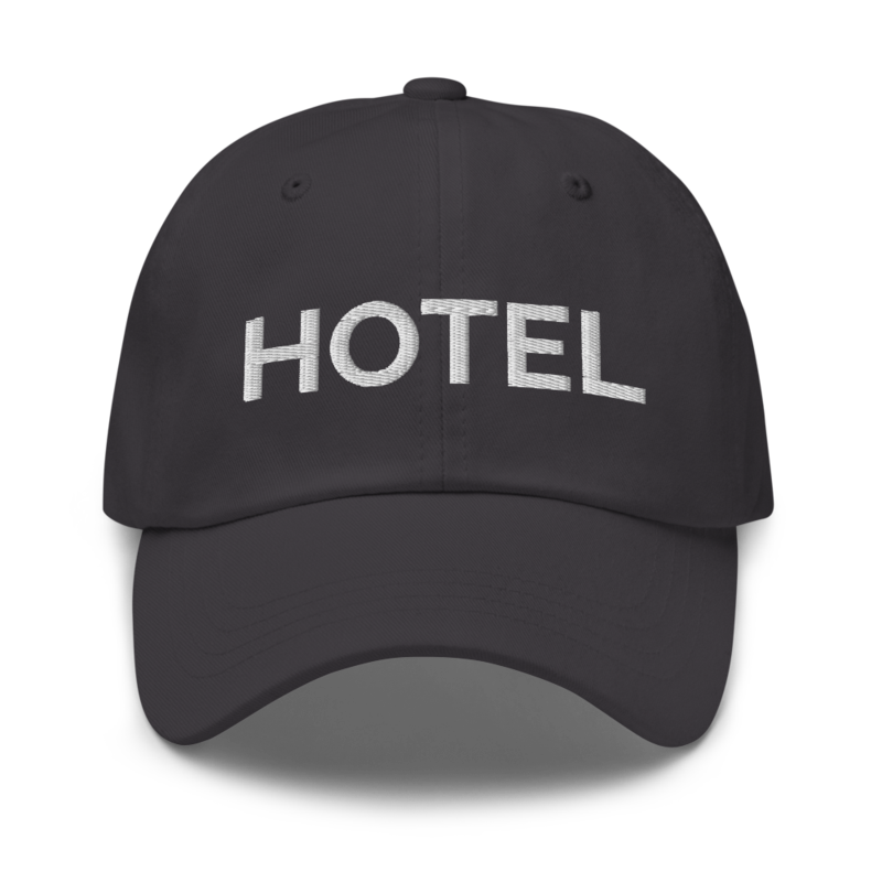 Hotel Hat - Dark Grey