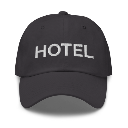 Hotel Hat - Dark Grey