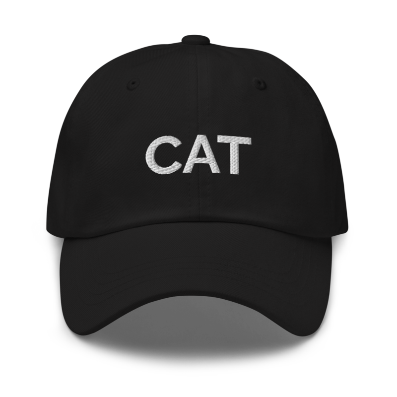 Cat Hat - Black