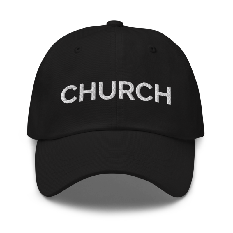 Church Hat - Black