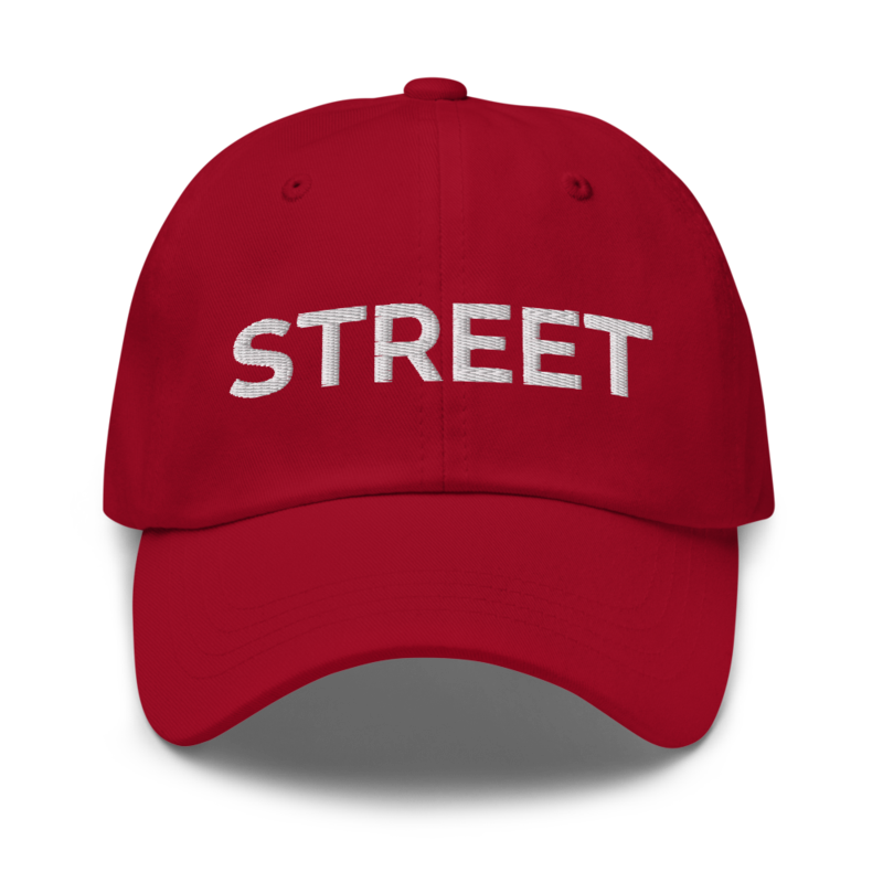 Street Hat - Cranberry