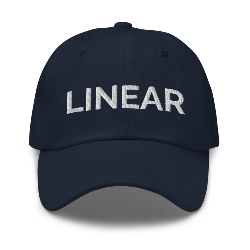 Linear Hat - Navy