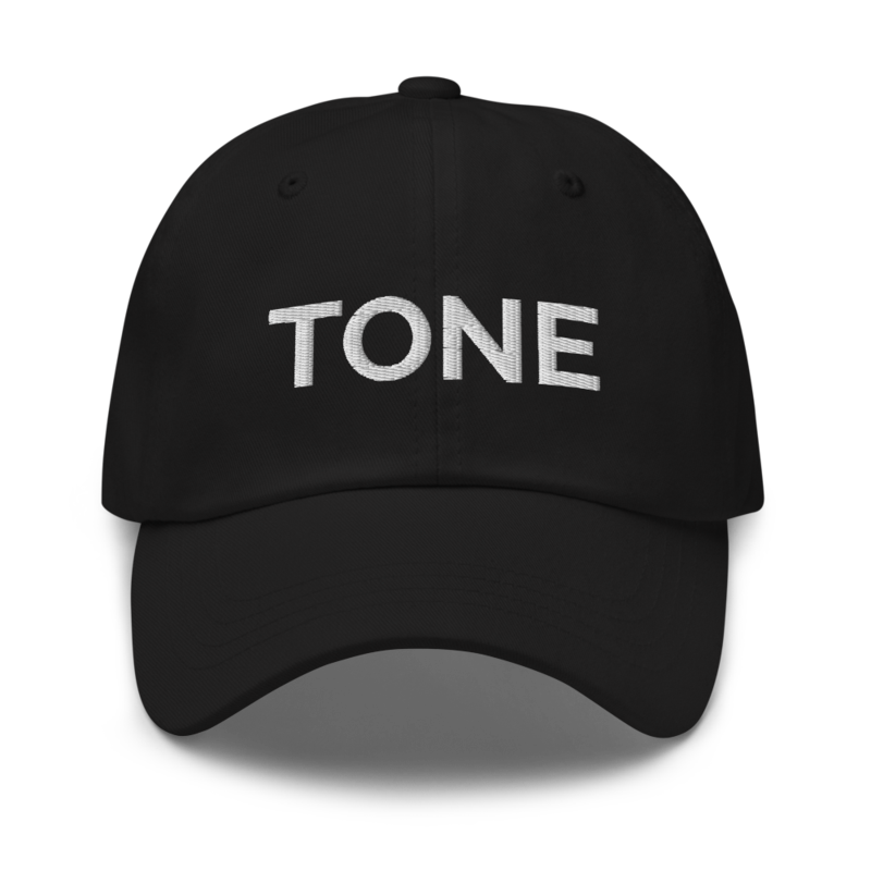 Tone Hat - Black