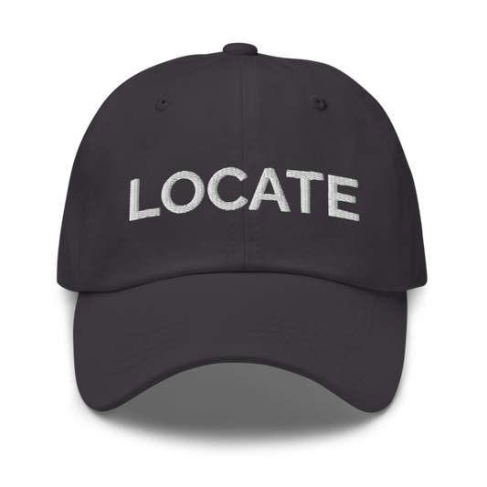 Locate Hat - Dark Grey