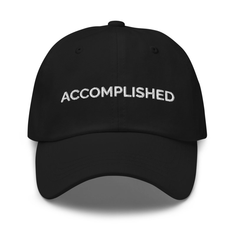 Accomplished Hat - Black