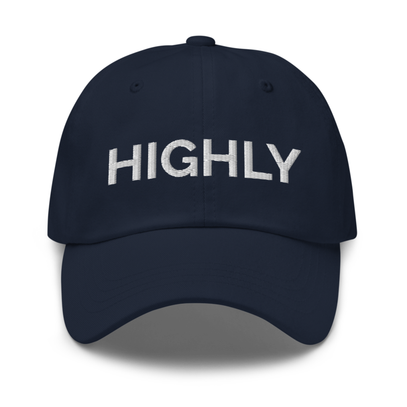 Highly Hat - Navy