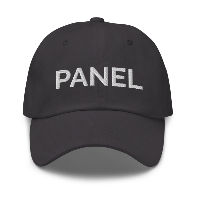 Panel Hat - Dark Grey