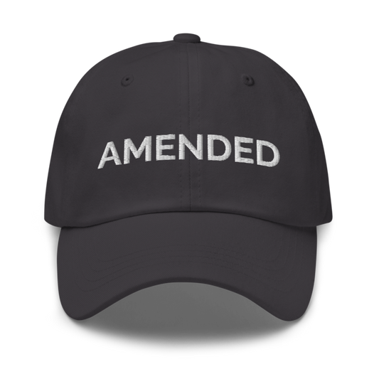 Amended Hat - Dark Grey